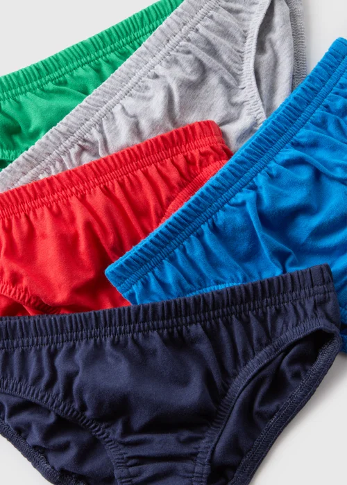 10 Pack Boys Multicolour Briefs (1.5-13yrs) - Age 2 - 3 Years Image 2