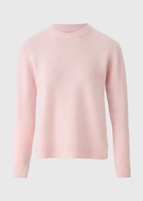 Light Pink Crew Neck Jumper - S Image 4