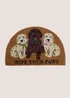 Cockapoo Semi Circle Doormat Image 1