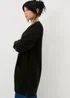 Womens Statement Black Cardigan - S Image 3