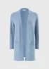 Women's Statement Denim Blue Cardigan - XL Image 4