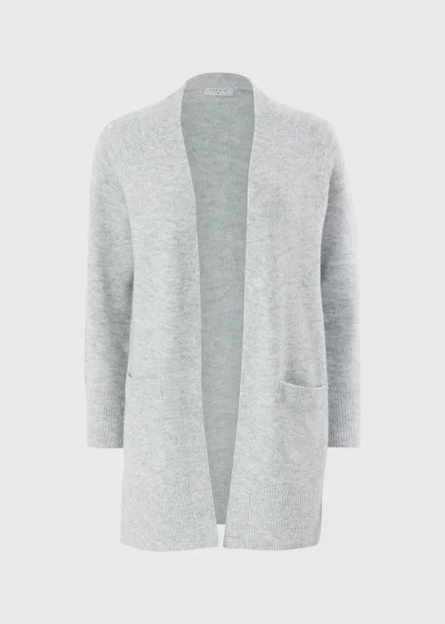 Grey Marl Longline Cardigan - XS Image 4