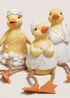 3 Piece Yellow Duck Dangly Leg Ornaments Image 2