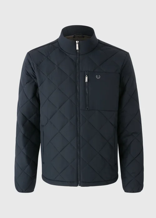 Lincoln Navy Quilted Coat - 2XL Image 4