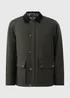 Lincoln Khaki Cord Collar Wax Jacket - S Image 4
