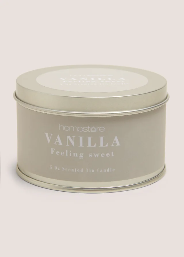 Vanilla Tin Candle