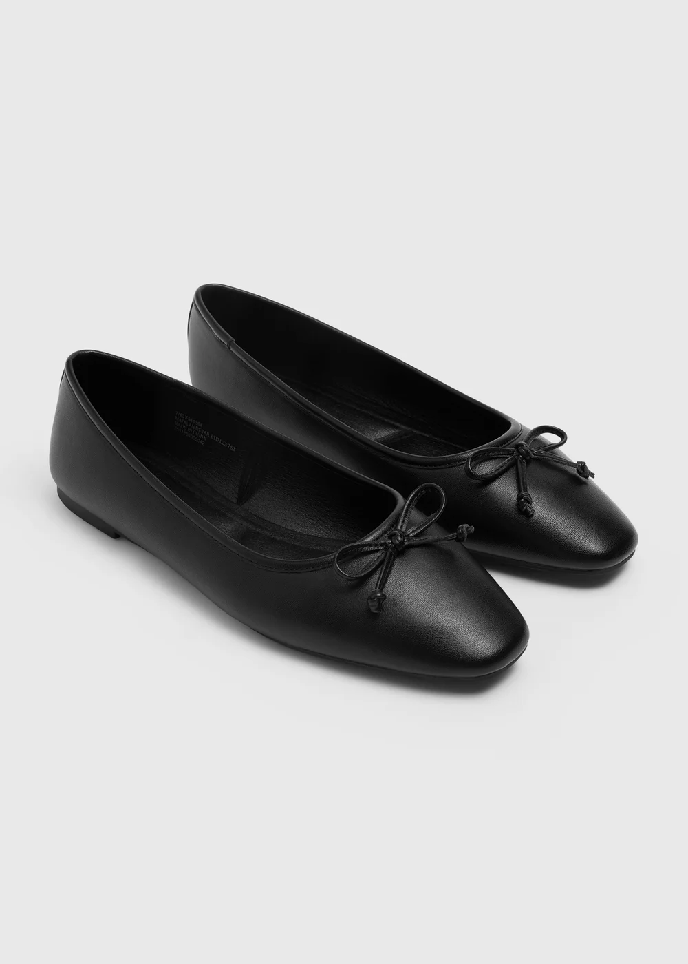 Black Ballet Pumps - Size 3 Image 1