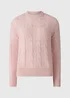 Light Pink Cable Jumper - XS Image 3