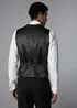 Taylor & Wright Black Tailored Dinner Waistcoat - Extra small Image 4
