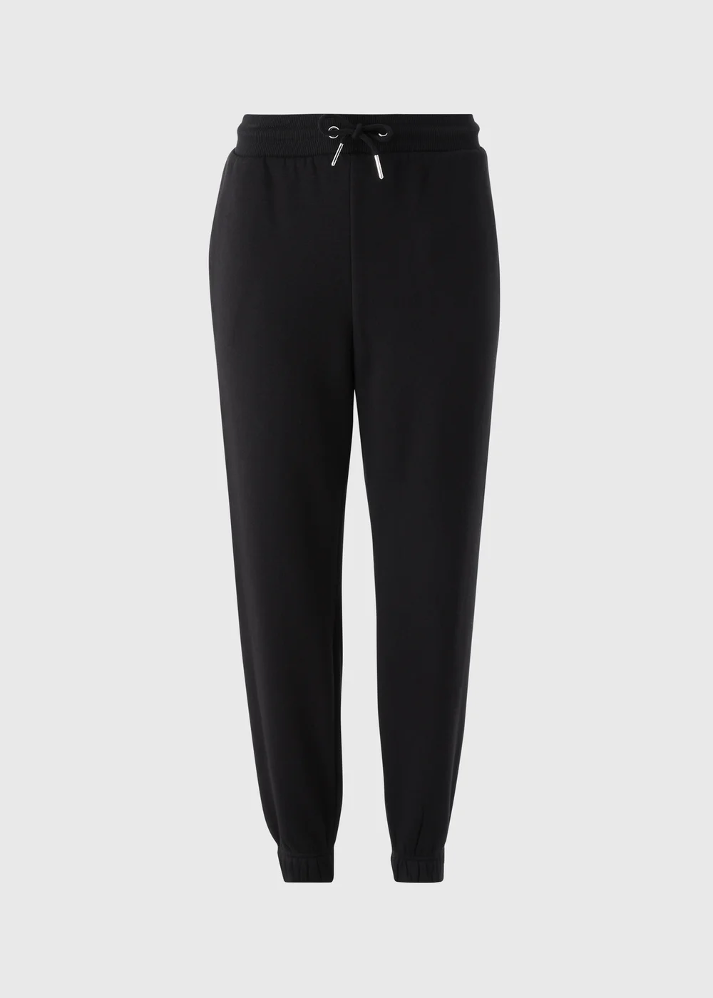Black Tapered Jogging Bottoms - S Image 3