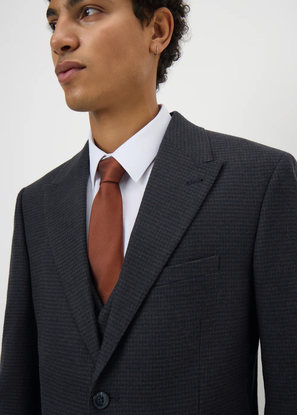 Taylor & Wright Bruno Italian Navy Tailored Jacket - 38 Chest Short Image 2