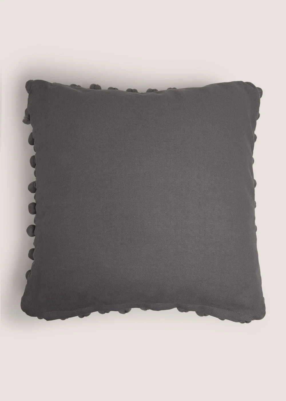 Grey Bobble Cushion Image 2