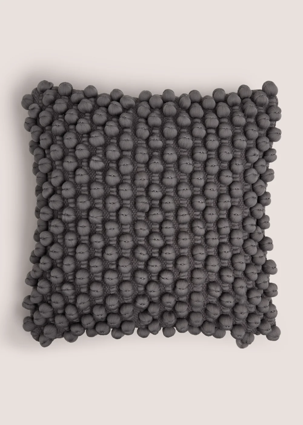 Grey Bobble Cushion Image 1