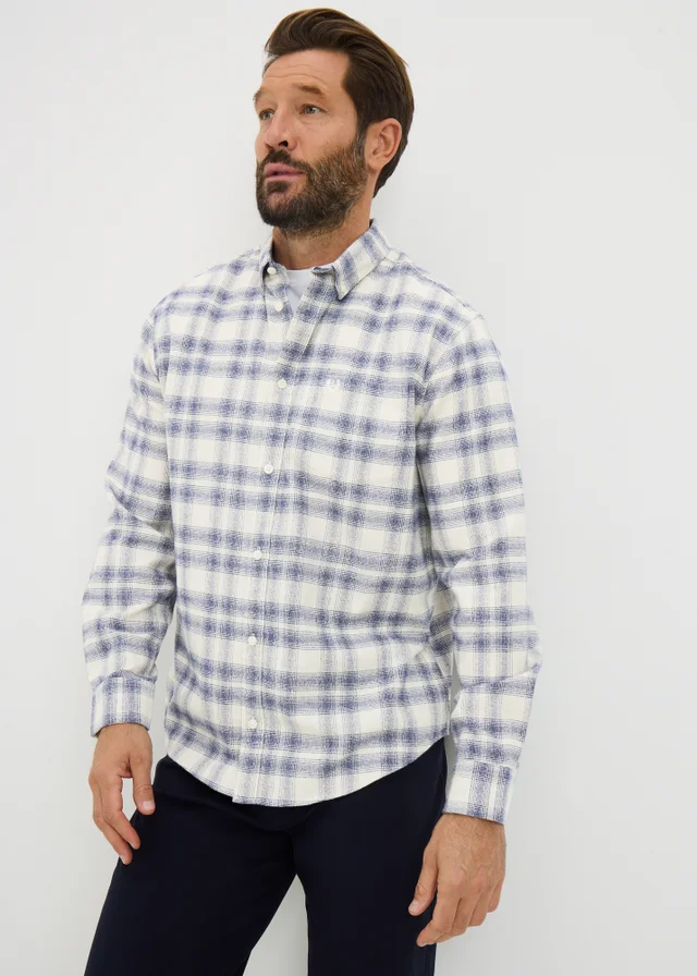 Lincoln Blue Check Long Sleeve Shirt
