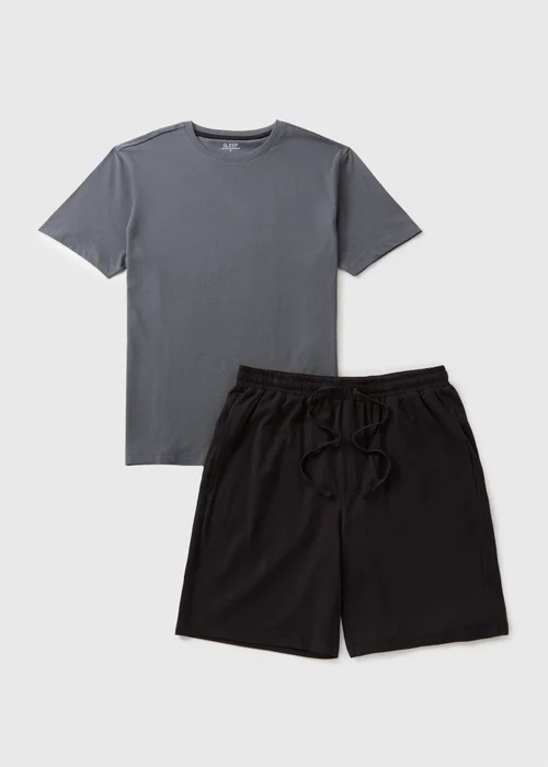 Charcoal Basic Short Pyjama Set - Extra small Image 2