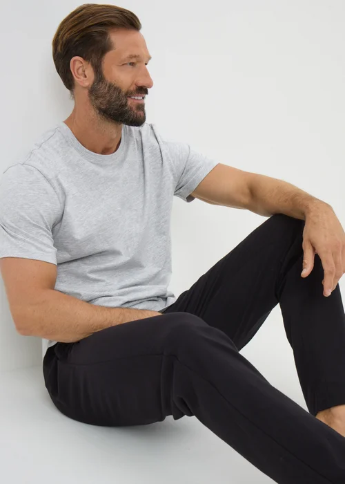 Grey Basic Long Pyjama Set - Extra small Image 1