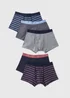 Multicolour Stripe Keyhole Boxers - Extra small Image 1