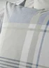 Blue Check Duvet Set - Single Image 2