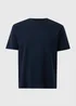 Navy Liquid Cotton T-Shirt - Extra small Image 4