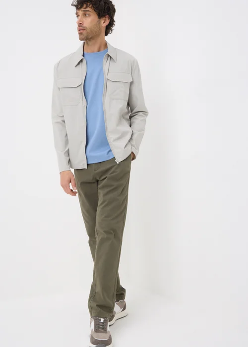 Blue Liquid Cotton T-Shirt - Small Image 3