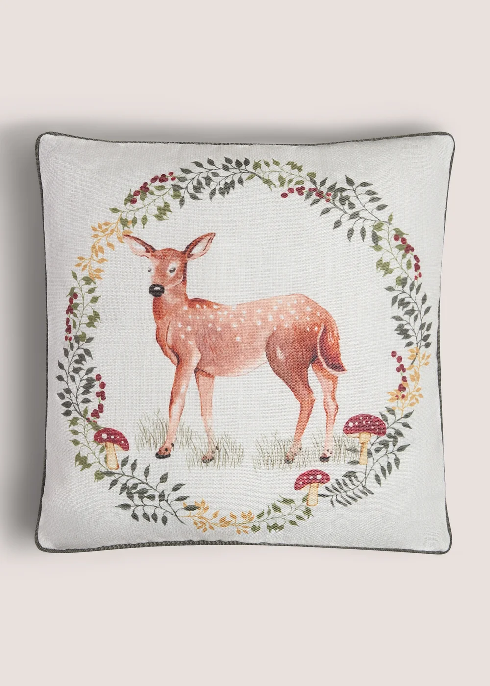 Woodland Animal Cushion Image 1