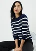 Navy Striped Super Soft Jumper - 12 Image 1
