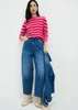 Pink Striped Super Soft Jumper - 10 Image 2
