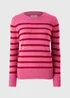 Pink Striped Super Soft Jumper - 16 Image 4