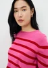 Pink Striped Super Soft Jumper - 10 Image 3