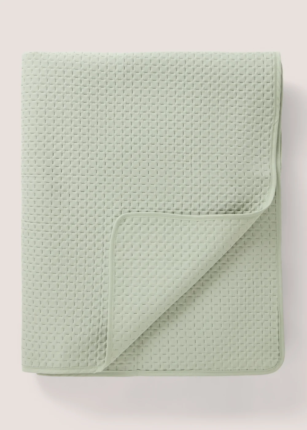 Green Washed Bedspread Image 1