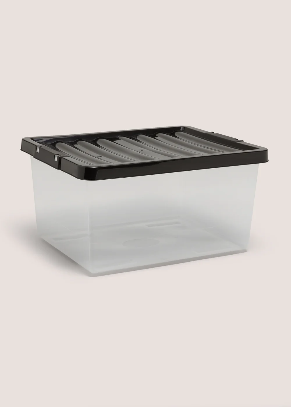 Black Storage Box - 27 Litres Image 1