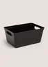 Black Small Storage Tray Image 1