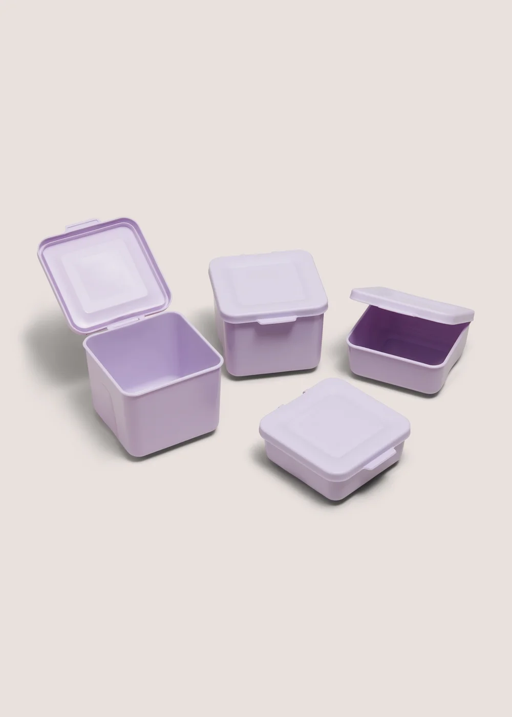 4 Pack Purple Snack Pots Image 2