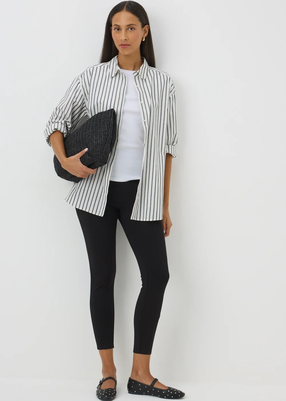 Black Ponte Leggings - 8 Image 1