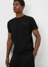 Souluxe Black Basic Solid Sports T-Shirt - Extra small Image 1
