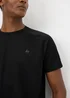 Souluxe Black Basic Solid Sports T-Shirt - Extra small Image 3