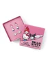 Hello Kitty Silver Earring Set 3 Pcs - One Size Image 2