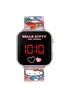 Hello Kitty Pink Printed Strap LED Watch - One Size Image 1