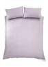 Catherine Lansfield Heatset Wave Duvet Cover Set Lilac - Single Image 5