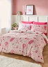 Sassy B Cowgirl Boot Reversible Duvet Cover Set Pink - Single Image 1