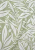 Catherine Lansfield Sorrel Leaf Fully Reversible Eyelet Curtains Green - 66W X 90D (168x228cm) Image 5