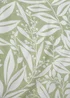 Catherine Lansfield Sorrel Leaf Reversible Duvet Cover Set Green - Single Image 4