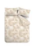 Catherine Lansfield Sloane Geo Reversible Super King Duvet Cover Set Natural - Single Image 5