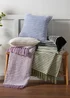 Catherine Lansfield Stab Stitch Blanket Throw (125x150cm) - One Size Image 5