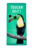 Catherine Lansfield Toucan Do It Cotton Beach Towel - One Size Image 3