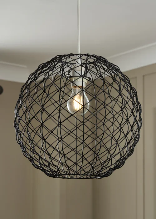 BHS Ecton Wire Ball Easyfit Black (31cm x 34cm) - One Size Image 3