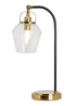 BHS Athea Brass & Bubble Glass Table Lamp (47cm x 23cm) - One Size Image 5