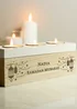 Personalised Memento Company Brown Eid & Ramadan Triple Tea Light Box - One Size Image 2