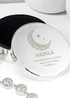 Personalised Memento Company Silver Eid & Ramadan Round Trinket Box - One Size Image 2