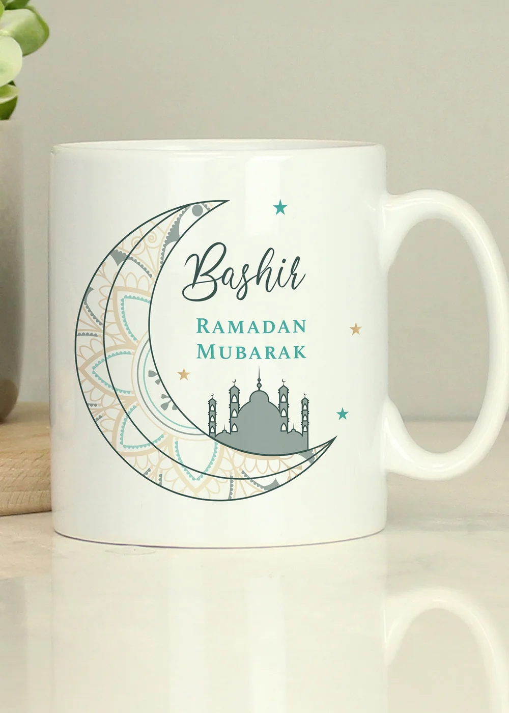 Personalised Memento Company White Eid & Ramadan Mug - One Size Image 2